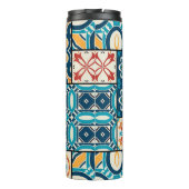 Traditionele portugese decoratieve kleur tot thermosbeker (Achterkant)