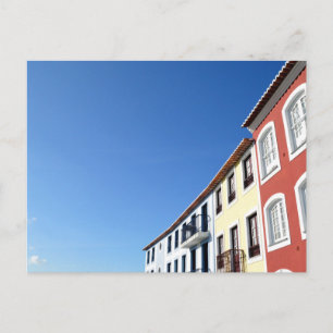 Traditionele Portugese woningen: Angra do Heroismo Briefkaart