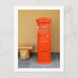 Traditionele postbus: Japan Briefkaart