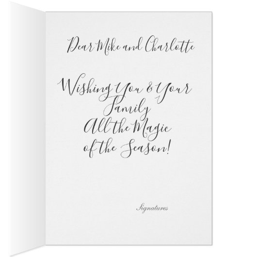 Traditionele "pretkerst" Snowman Kerstmis (Binnen (Rechts))