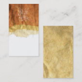 traditionele professionele coole visitekaartje (Voorkant / Achterkant)