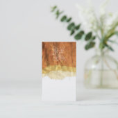 traditionele professionele coole visitekaartje (Staand voorkant)