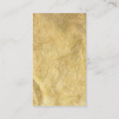 traditionele professionele coole visitekaartje (Achterkant)