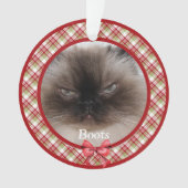 Traditionele Pset-foto met pretkerst Ornament (voorkant)