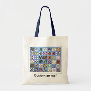 "Traditionele quilt #2" Tote Bag
