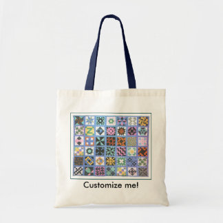 "Traditionele quilt #2" Tote Bag