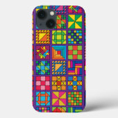 Traditionele quilt Sampler Case-Mate iPhone Case (Achterkant)