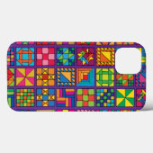 Traditionele quilt Sampler Case-Mate iPhone Case (Achterkant (horizontaal))