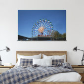 Traditionele reuzenrad canvas print (Insitu (Slaapkamer))