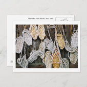 Traditionele rietzandspiering: Saijo, Japan Briefkaart (Voorkant / Achterkant)