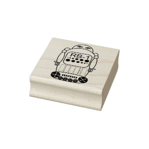 Traditionele Robot Art Stempel