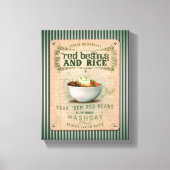 Traditionele rode bonen & rijst canvas afdruk (Voorkant)