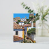 Traditionele rode dakhuizen | Portugal Briefkaart (Staand voorkant)