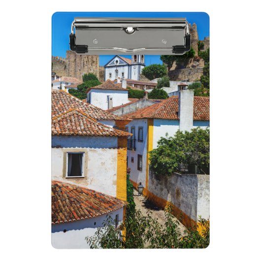 Traditionele rode dakhuizen | Portugal Mini Klembord (Voorkant)