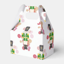 Traditionele rode & groene kerst notenkraker