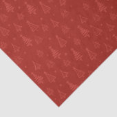 Traditionele rode kerstboom met sterren tissuepapier (Detail)