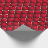 Traditionele rode klassieke klassieke klassieke mu cadeaupapier (Hoek)