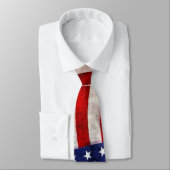 Traditionele rode, witte en blauwe Amerikaanse vla Stropdas (Gebonden)