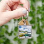 Traditionele roeiboten sleutelhanger (Hand)