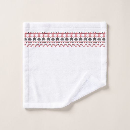 Traditionele Roemeense volksmotieven Roemenië 6 Bad Handdoek (Wasdoekje)