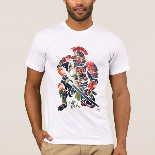 Traditionele Romeinse Centurion T-shirt (Voorkant)