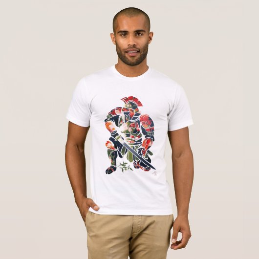 Traditionele Romeinse Centurion T-shirt (Voorkant volledig)