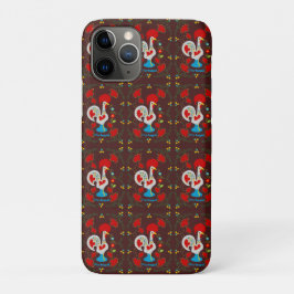 Traditionele rooster van Barcelona in wit Case-Mate iPhone Case
