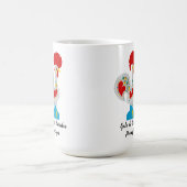 Traditionele rooster van Barcelona in wit Koffiemok (Center)