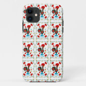 Traditionele rooster van Portugal in zwart Case-Mate iPhone Case (Achterkant)