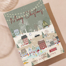 Traditionele Rustieke Rood 1 foto Vrolijk Kerstfee