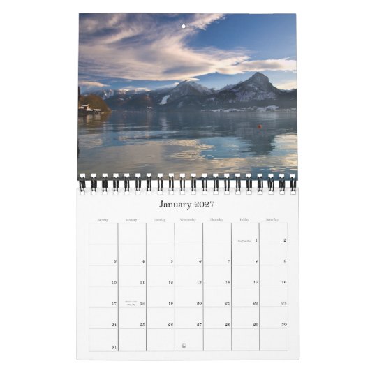 Traditionele Salzkammer Kalender (Jan 2027)