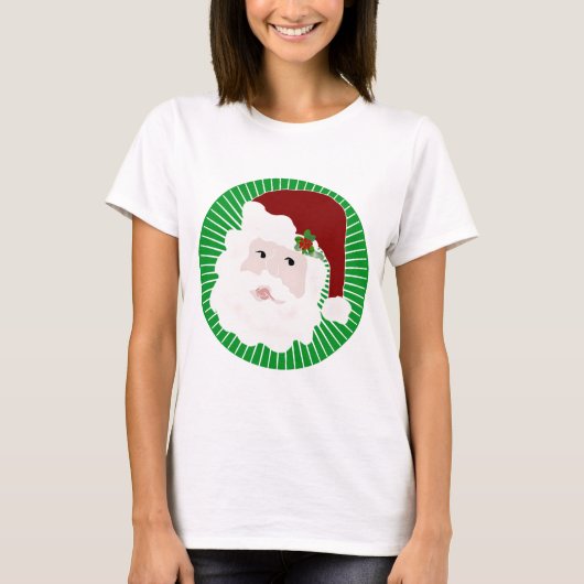 Traditionele Santa Claus T-shirts en geschenken (Voorkant)