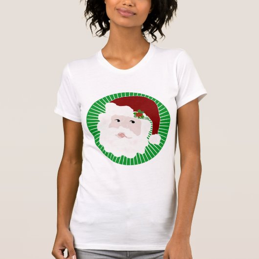 Traditionele Santa Claus T-shirts en geschenken (Voorkant)