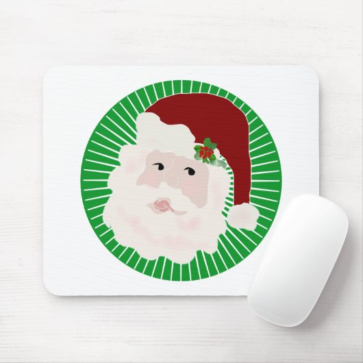 Traditionele Santa Claus T-shirts en geschenken Muismat (Met muis)