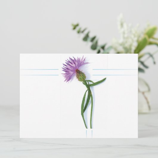 Traditionele Schotse en Keltische bruiloft Thistle (Staand voorkant)