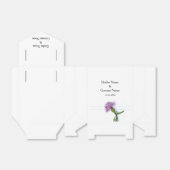 Traditionele Schotse en Keltische bruiloft Thistle Bedankdoosjes (Uitgevouwen)