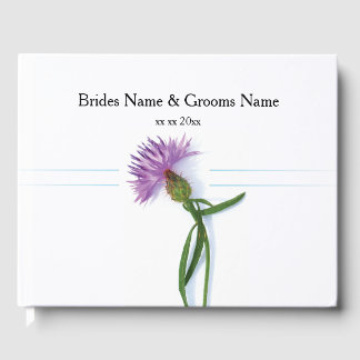 Traditionele Schotse en Keltische bruiloft Thistle Gastenboek