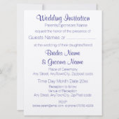 Traditionele Schotse en Keltische bruiloft Thistle Kaart (Achterkant)