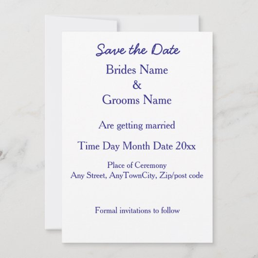 Traditionele Schotse en Keltische Trouwdistel Th Kaart (Achterkant)