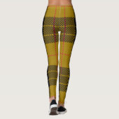 Traditionele Schotse gele Leggings (Achterkant)