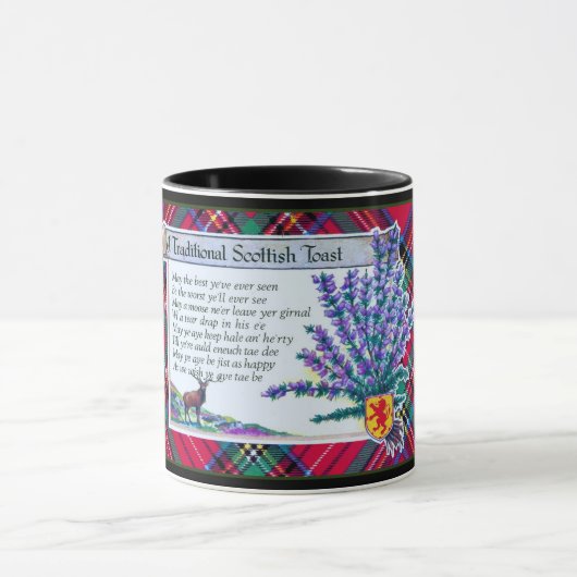 Traditionele Schotse Toast Mok (Midden)
