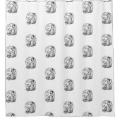 Traditionele Shaver's Douchegordijn (Voorkant)