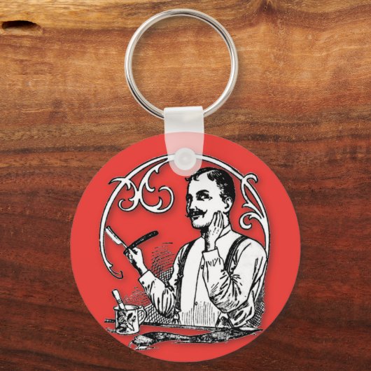 Traditionele Shaver's Sleutelhanger (Voorkant)