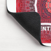 Traditionele Sindhi Cultuur Ajrak Patroon Art Prin Muismat (Hoek)