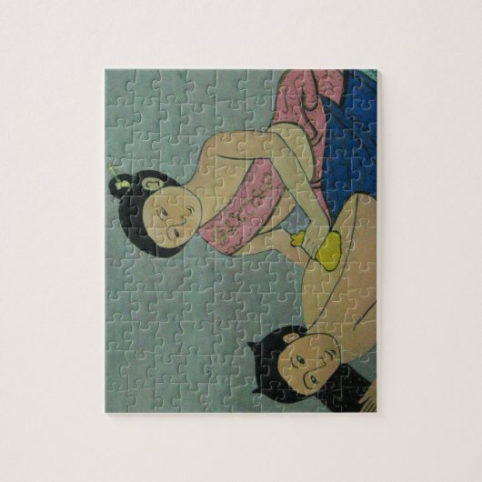 Traditionele slachting in Thailand Legpuzzel (Verticaal)