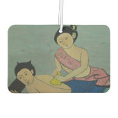 Traditionele slachting in Thailand Luchtverfrisser (Achterkant)