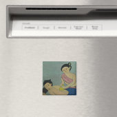 Traditionele slachting in Thailand Magneet (Insitu (Vaatwasser))