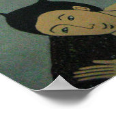 Traditionele slachting in Thailand Poster (Hoek)