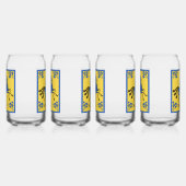 Traditionele Slavic Folk Art Oekraïne Blikvorm Glas (Rechts)