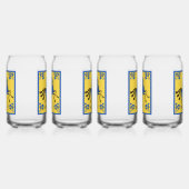Traditionele Slavic Folk Art Oekraïne Blikvorm Glas (Links)